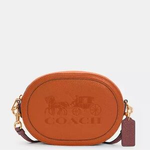 Like New Coach Horse Carriage Camera Crossbody Bag